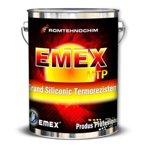 Grund Termorezistent Siliconic ?Emex HTP? - Negru - Bid. 5 Kg